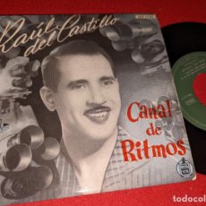 Disques de vinyle: RAUL DEL CASTILLO ALMA MIA/DIMINUTA/LAS MELLIZAS/NUNCA MAS EP HISPAVOX CANAL DE RITMOS. Lote 312983788