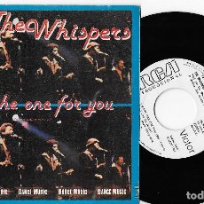 Discos de vinilo: THE WHISPERS 7” SPAIN PROMO 45 I´M THE ONE FOR YOU 1981 SINGLE VINILO FUNK SOUL R&B ELECTRONIC DISCO