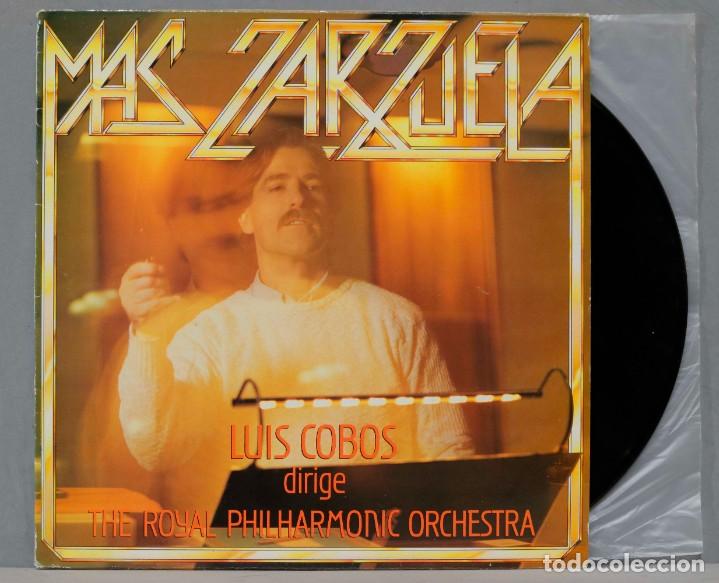 Discos de vinilo: LP. MAS ZARZUELA. LUIS COBOS - Foto 1