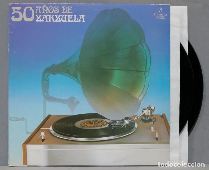 Vinyl-Schallplatten: 2 LP. 50 A&Ntilde;OS DE ZARZUELA