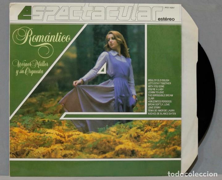 Discos de vinilo: LP. WERNER MULLER Y SU ORQUESTA. Rom&aacute;ntico - Foto 1