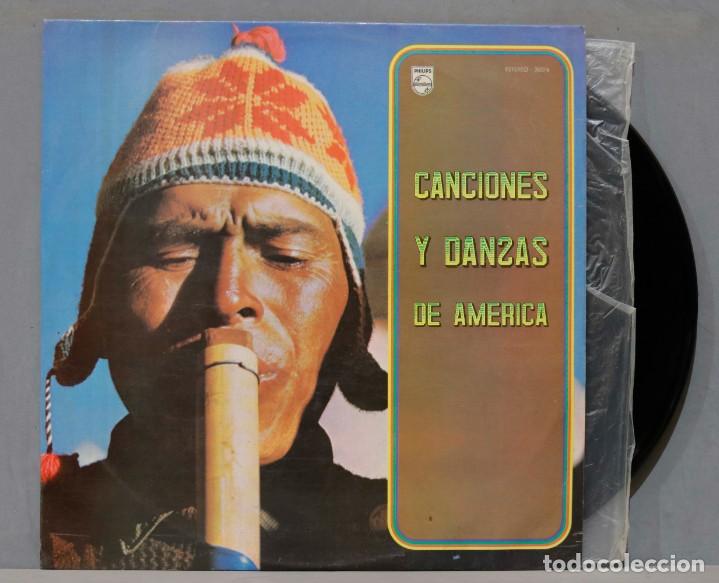 Vinyl-Schallplatten: LP. CANCIONES Y DANZAS DE AMERICA