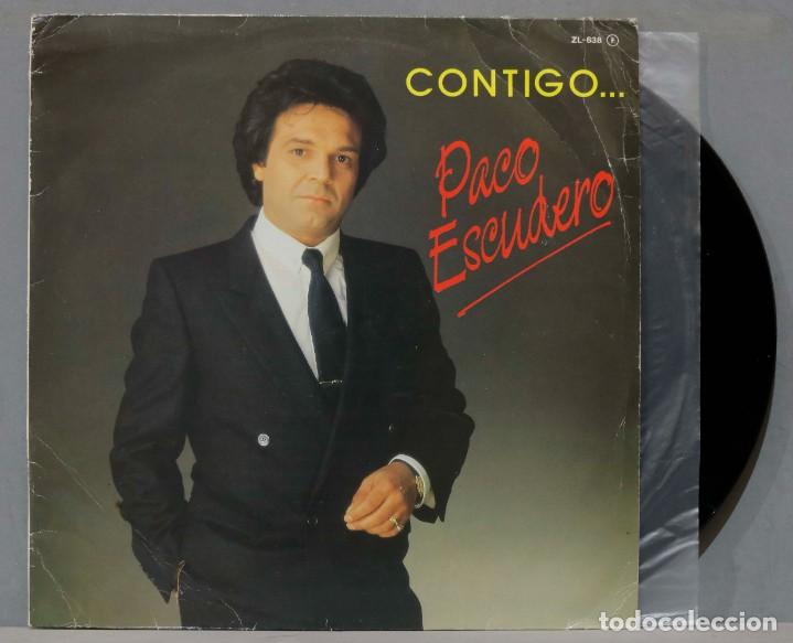 Discos de vinilo: LP. PACO ESCUDERO. Contigo - Foto 1