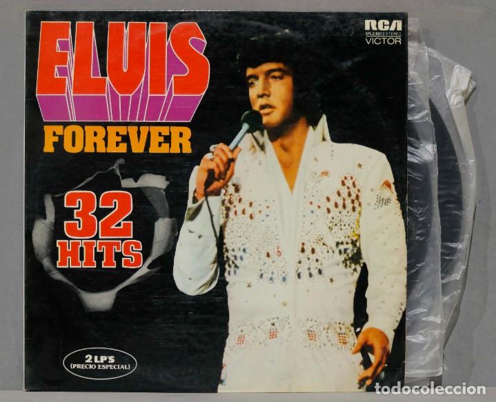 Discos de vinilo: 2 LP. ELVIS FOREVER 32 HITS - Foto 1