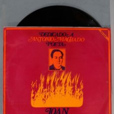 Discos de vinilo: LP. JOAN MANUEL SERRAT. DEDICADO A ANTONIO MACHADO. Lote 313018918