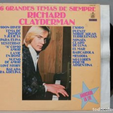 Dischi in vinile: 2 LP. RICHARD CLAYDERMAN. 16 GRANDES TEMAS DE SIEMPRE