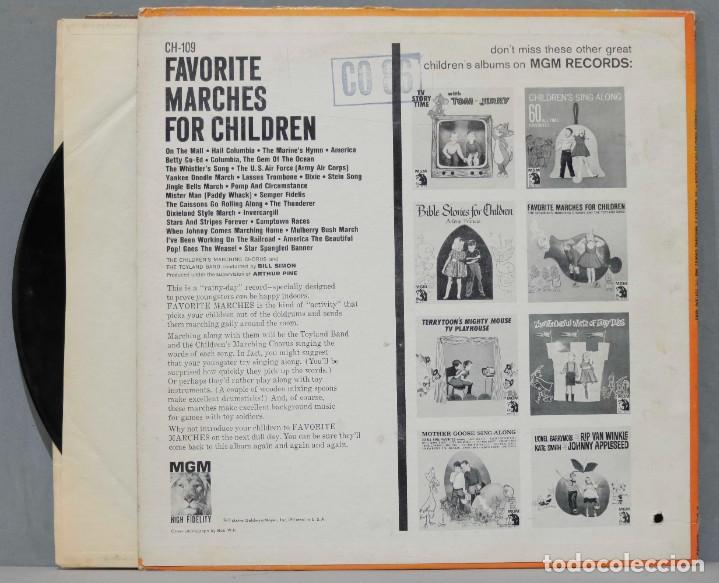 Discos de vinilo: LP. Favorite Marches For Children - Foto 2
