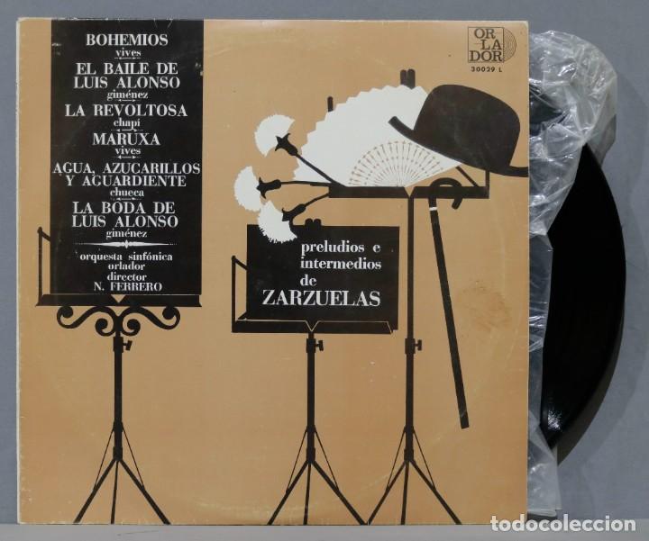 Vinyl records: LP. PRELUDIOS E INTERLUDIOS DE ZARZUELAS