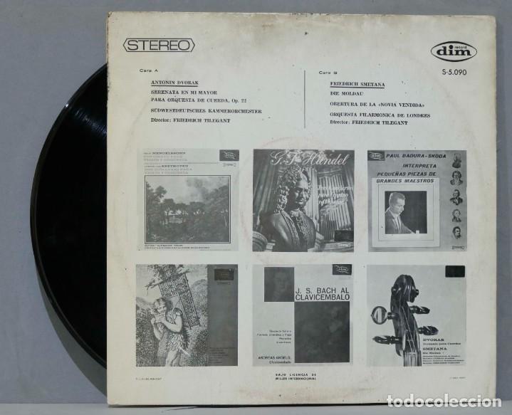 Discos de vinilo: LP. DVORAK. SMETANA - Foto 2