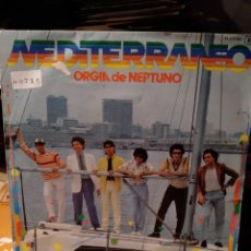 Discos de vinilo: VINILO SINGLE - MEDITERRANEO ”ORGIA DE NEPTUNO” ES.81. Lote 313026758