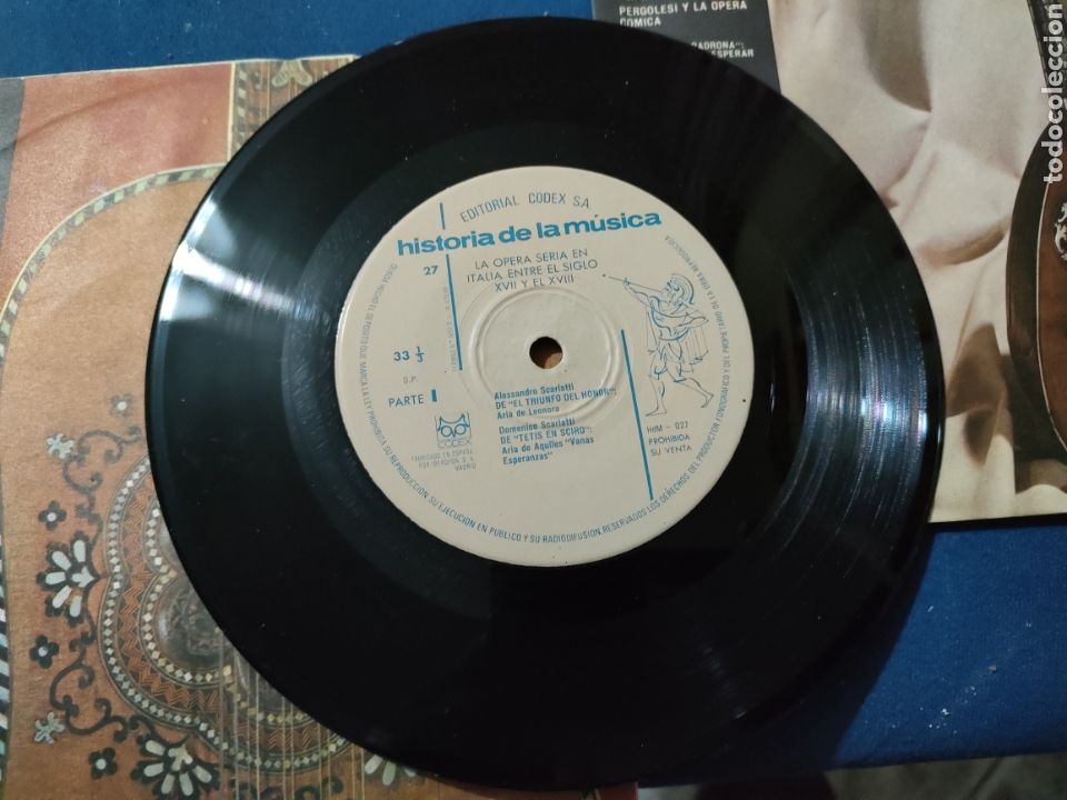 Discos de vinilo: Historia de la M&uacute;sica Codex 28 vinilos sin utilizar - Foto 3