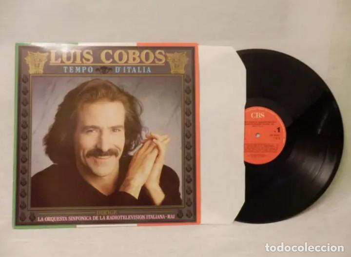Discos de vinilo: LUIS COBOS - TEMPO D&acute;ITALIA (VINILO) - Foto 1