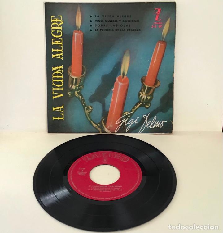 Discos de vinilo: GIGI DELMO, LA VIUDA ALEGRE - Foto 1
