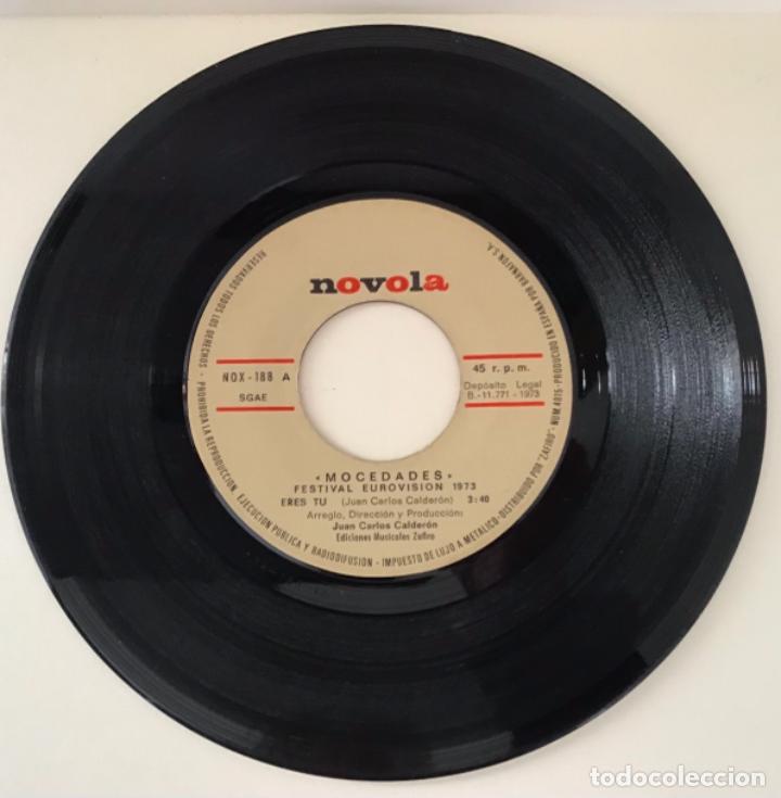 Discos de vinilo: MOCEDADES, ERES TU/RECUERDOS DE MOCEDADES - Foto 4