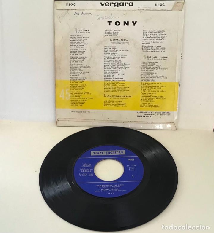 Discos de vinilo: TONY, BAILEMOS CON LA YENKA - Foto 2