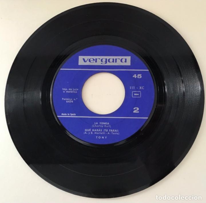 Discos de vinilo: TONY, BAILEMOS CON LA YENKA - Foto 3