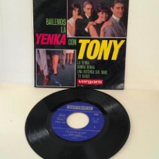 Discos de vinilo: TONY, BAILEMOS CON LA YENKA. Lote 313095578