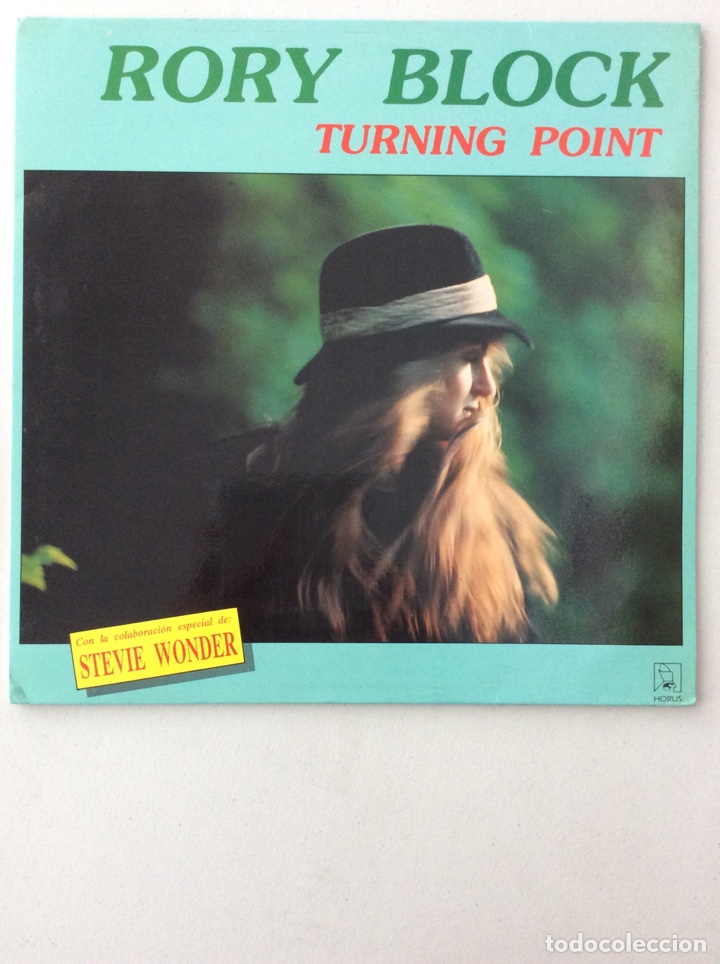 Discos de vinilo: Rory Block. Turning point. Colabora Stevie Wonder. - Foto 1