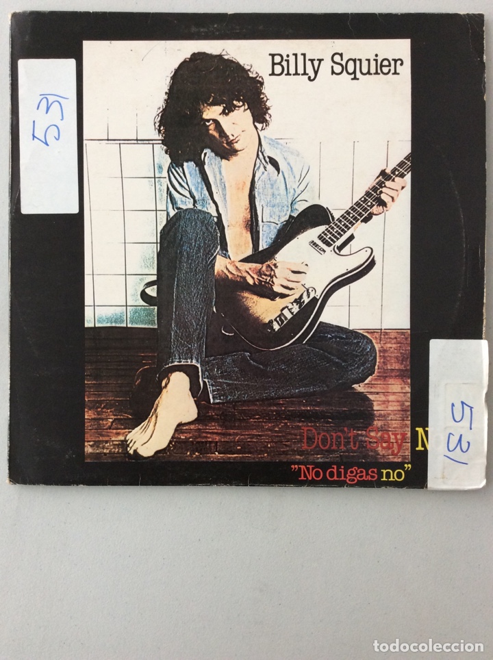 Discos de vinilo: Billy Squier. Don&rsquo;t Say Not (no digas no) - Foto 1