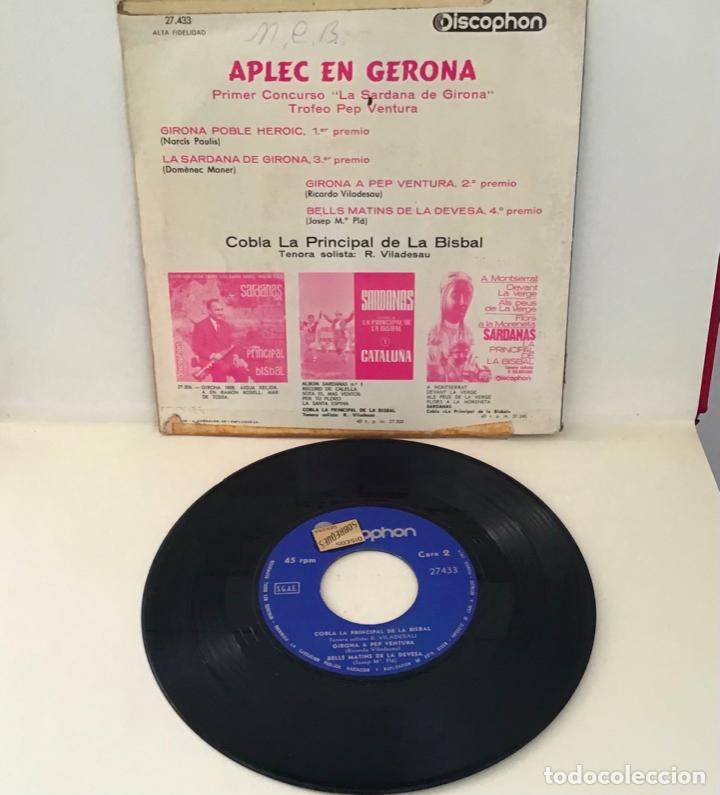 Discos de vinilo: COBLA LA PRINCIPAL DE LA BISBAL, APLEC EN GERONA - Foto 2