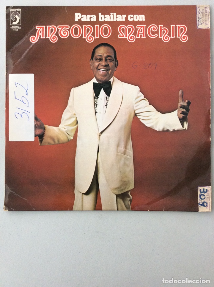 Discos de vinilo: Antonio Machin. Para bailar con. - Foto 1