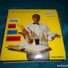 Discos de vinilo: LOUIS ARMSTRONG. SWING LOW SWEET SATCHMO. VOL. 3. BRUNSWICK, 1958. EDC. USA. IMPECABLE (#)