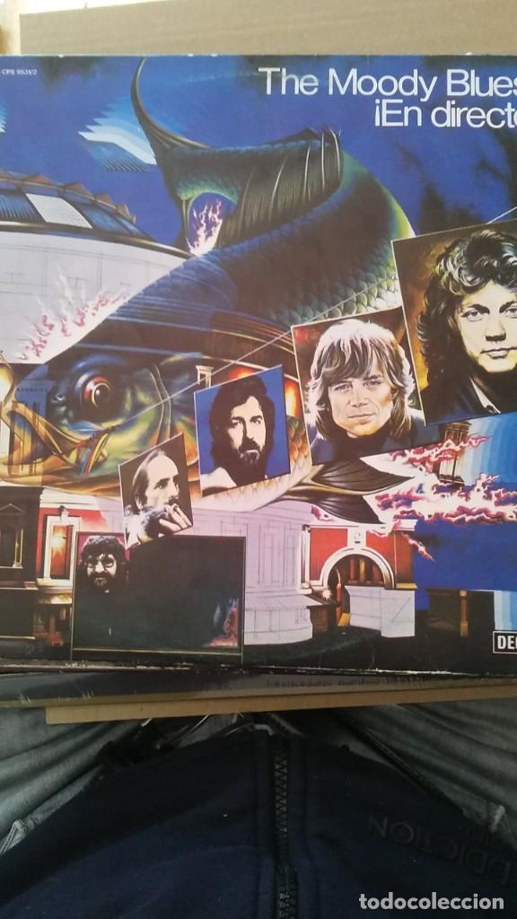 Discos de vinilo: THE MOODY BLUES &iexcl; EN DIRECTO ! - Foto 1