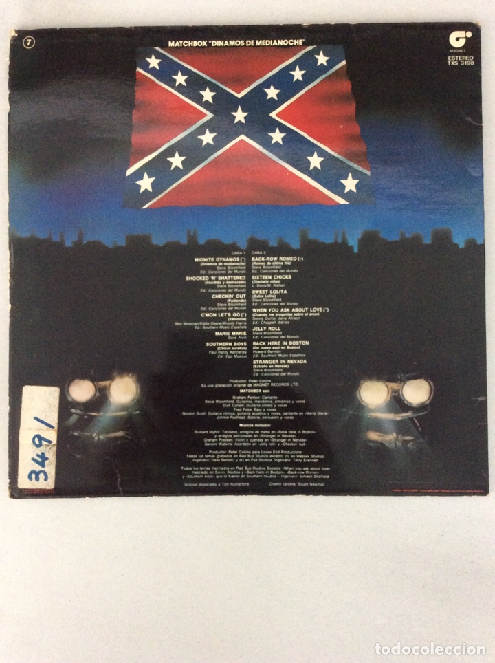 Discos de vinilo: Dinamos de medianoche. Matchbox. Midnite Dynamos - Foto 2
