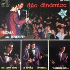 Discos de vinilo: DUO DINÁMICO-ESCALA EN TENERIFE 1964 ( 4 TEMAS). Lote 313136743