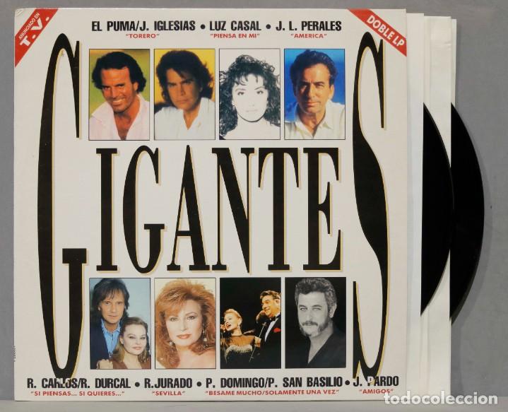 Discos de vinilo: 2 LP. GIGANTES - Foto 1