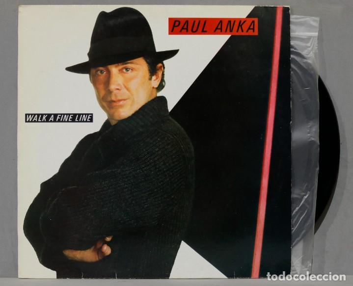 Discos de vinilo: LP. Paul Anka. Walk A Fine Line - Foto 1