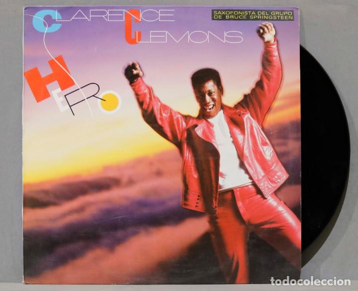 Discos de vinilo: LP. CLARENCE CLEMONS. HERO - Foto 1