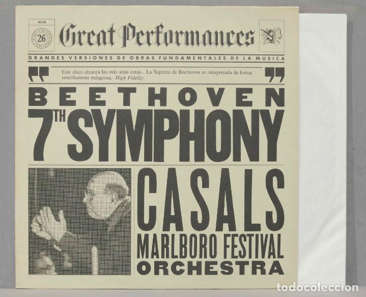 Discos de vinilo: LP. Beethoven. Symphony No. 7. CASALS - Foto 1