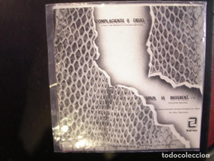 Discos de vinilo: OB&Uacute;S- COMPLACIENTE O CRUEL. SINGLE - Foto 2