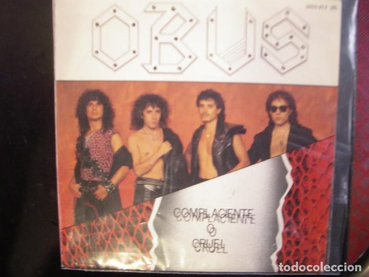 Discos de vinilo: OB&Uacute;S- COMPLACIENTE O CRUEL. SINGLE - Foto 1