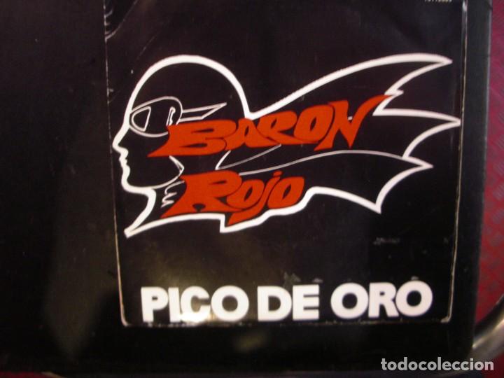 Discos de vinilo: BAR&Oacute;N ROJO- PICO DE ORO. SINGLE - Foto 1