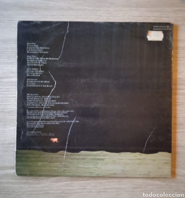Discos de vinilo: Eric Clapton - (Solo funda, sin discos) Just one night. - Foto 3