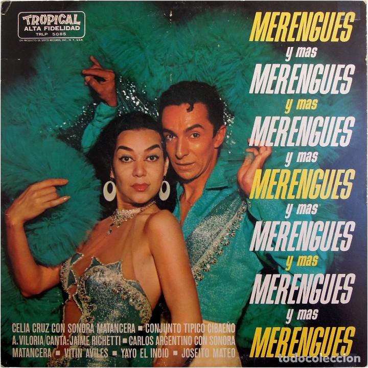Dischi in vinile: VVAA - Merengues y m&aacute;s merengues - LP USA - Tropical TRLP5085