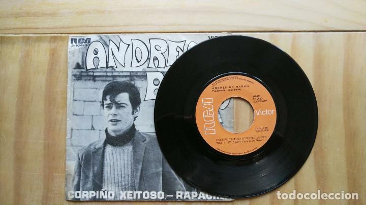 Discos de vinilo: Andr&eacute;s Do Barro &ndash; Corpi&ntilde;o Xeitoso / Rapaci&ntilde;a - Foto 2