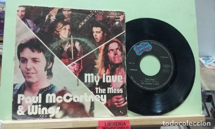 Discos de vinilo: Paul McCartney & Wings. EMI-Odeon 1973 -- Single - Foto 1