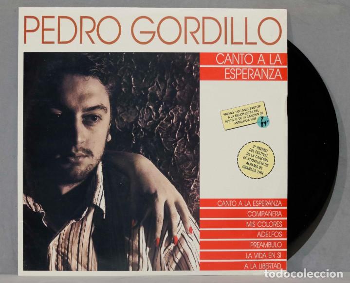 Discos de vinilo: LP. PEDRO GORDILLO. CANTO A LA ESPERANZA - Foto 1