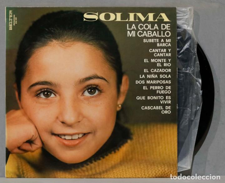 Discos de vinilo: LP. SOLIMA. LA COLA DE MI CABALLO - Foto 1
