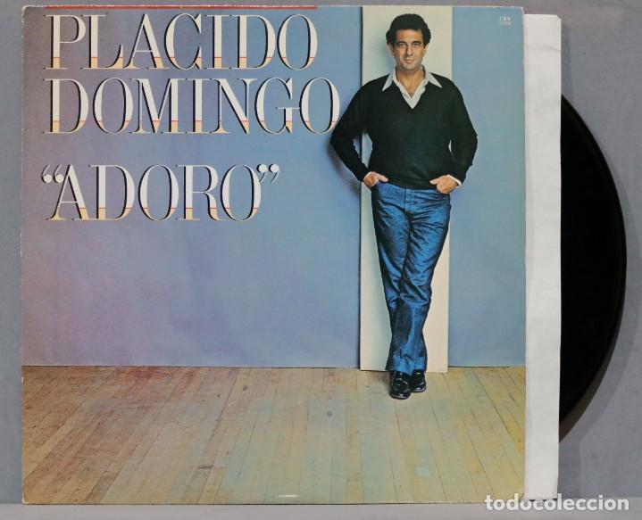Discos de vinilo: LP. PLACIDO DOMINGO. ADORO - Foto 1