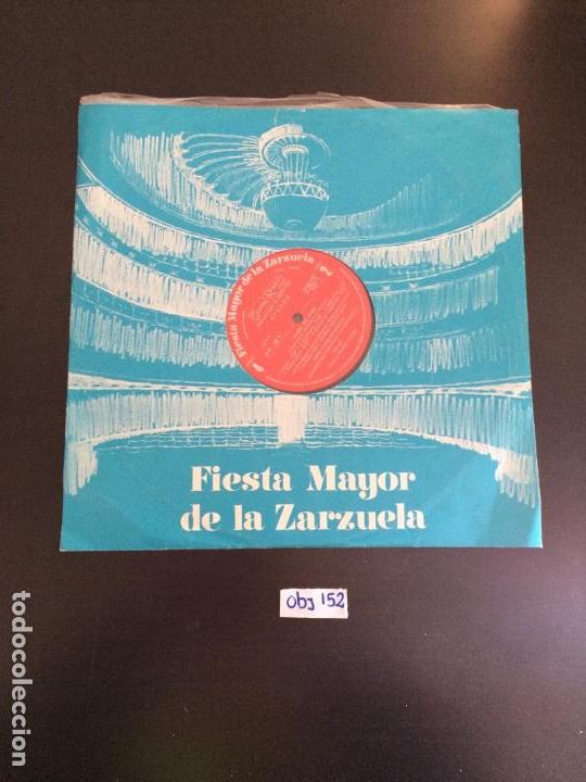 Discos de vinilo: Fiesta mayor de la zarzuela - Foto 1