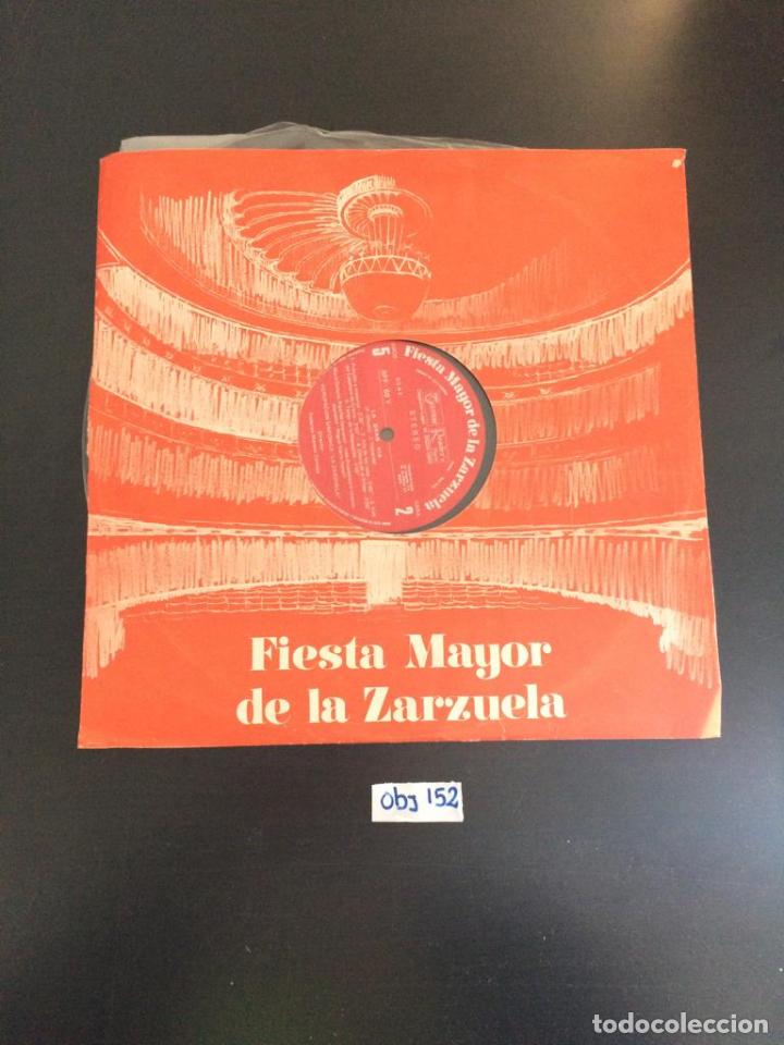 Discos de vinilo: Fiesta mayor de la zarzuela - Foto 1