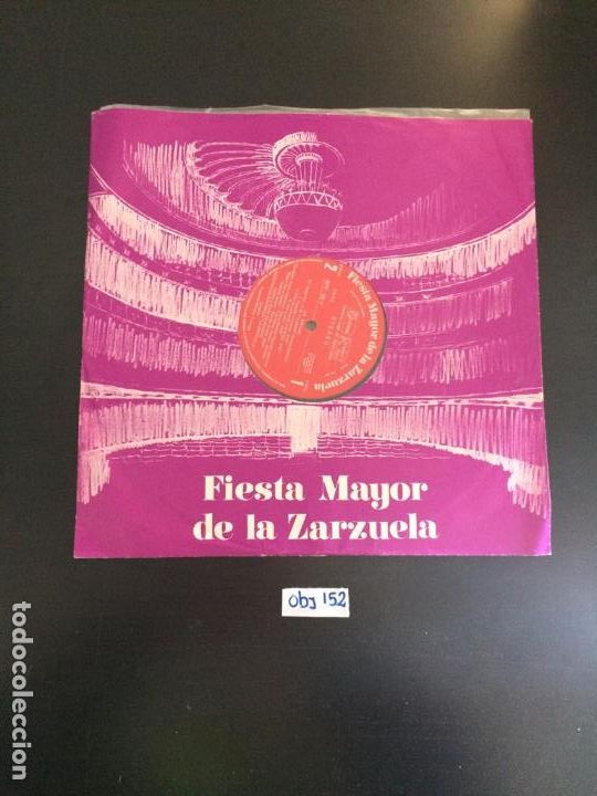 Discos de vinilo: Fiesta mayor de la zarzuela - Foto 1