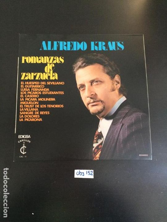 Discos de vinilo: Alfredo Kraus - Foto 1
