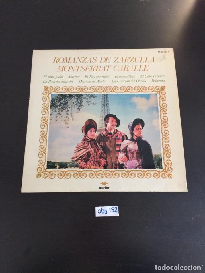 Discos de vinilo: Romanzas De Zarzuela - Foto 1
