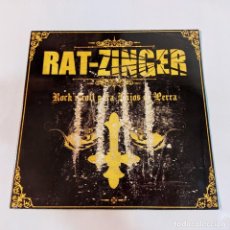 Discos de vinilo: 0122- RAT - ZINGER ROCK ROLL PARA HIJOS DE PERRA VIN 12” LP NEW PRECINTED SPAIN. Lote 313291283