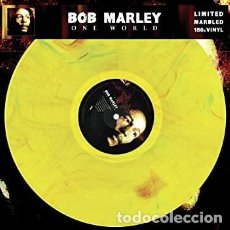 Discos de vinilo: LP-BOB MARLEY/ ONE WORLD -VINILO 180GR. MARBLED LIMITADO- (NUEVO PRECINTADO). Lote 313301963